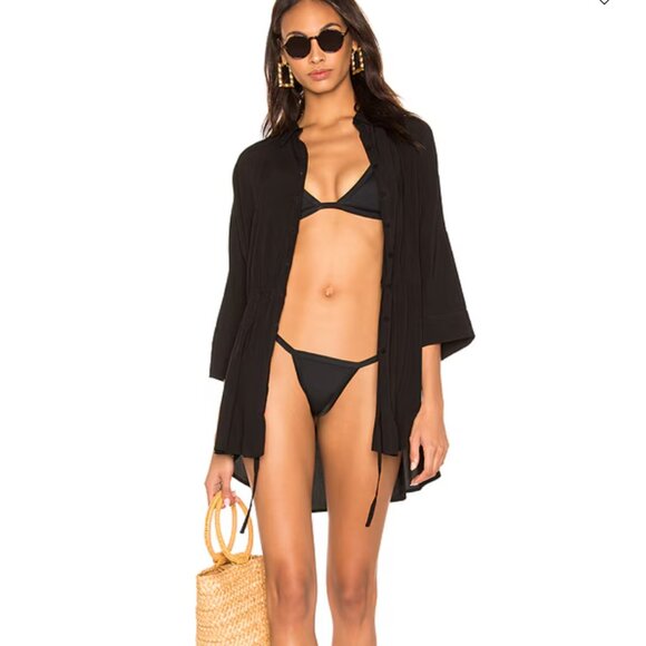 L*SPACE Pacifica Shirt Dress Coverup - Picture 1 of 11